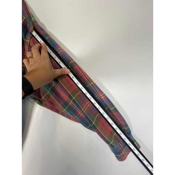 VTG Ralph Lauren Men's Blaire Chamois Flannel Button Down L/S Plaid Shirt  Sz L - Picture 5 of 10